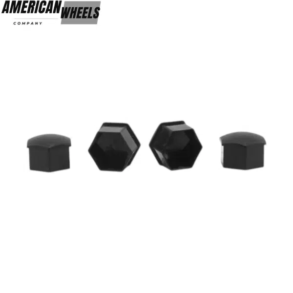4pcs for Tesla Cybertruck Center Caps and 25pcs Lug Nut Covers Matte Black - 20250001MB[20214487MBRx4+23112227MBx25] - Image 4