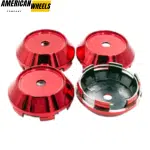 4PCs 68mm ADVAN K68 Wheel Center Caps (2.68in) – OEM Style Hub Caps - Image 3