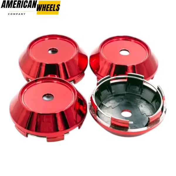 4PCs 68mm ADVAN K68 Wheel Center Caps (2.68in) – OEM Style Hub Caps - Image 3