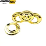 4pcs BBS 154mm 6 1/16in Wheel Center Fitment #09.23.502 Gold - 20214670GD - Image 5
