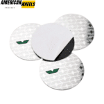 4pcs 56mm 2 3/16in Skoda Wheel Center Sticker Aluminum - 20214416 - Image 3