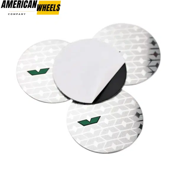 4pcs 56mm 2 3/16in Skoda Wheel Center Sticker Aluminum - 20214416 - Image 3
