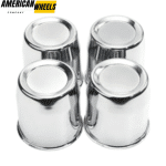 83mm(3.27in) Push Through Center Cap for 3.27" Bore 3.46" Tall Truck Wheel Covers - 20274168