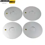 4pcs 157mm 6 5/32in Wheel Bolt-on Center Caps Silver - Image 7