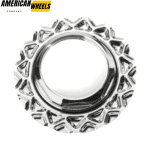 1pc BBS 151mm 5 15/16in Wheel Center Cap #09.24.206 Combination Chrome - 20277085B