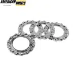 4pcs for 151mm 5 15/16in BBS Wheel Centers Caps Center plate Fitment #09.23.134 - 20214669BC - Image 4