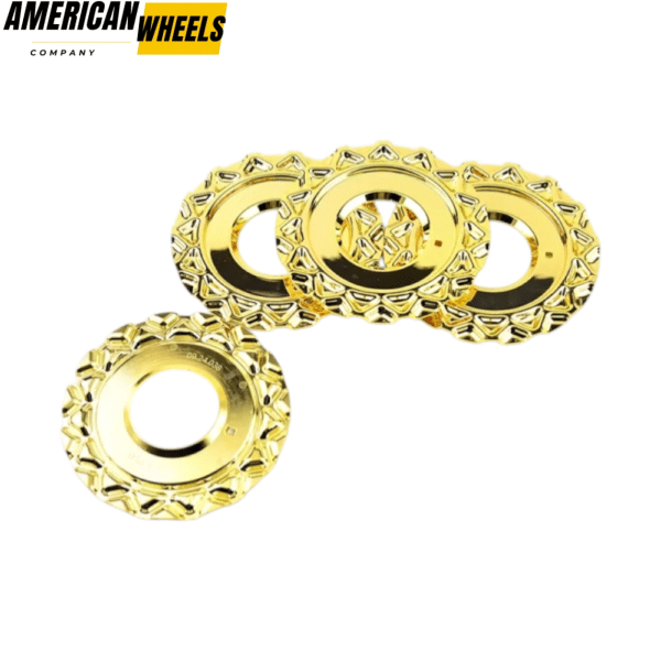 4pcs BBS 151mm 5 15/16in Wheel Center Cap Parts #09.24.038 Gold - 20214671GD - Image 5