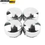 Weld Racing Dome Bullet Replacement Center Caps 89-0402 614-4938 133mm 5.24in - 20290009CH