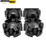 Ballistic Or Incubus Wheel Center Caps 153mm 6in Hubcaps 5 Lugs Black - 20274098PHB - Image 5