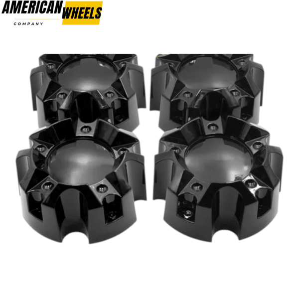 Ballistic Or Incubus Wheel Center Caps 153mm 6in Hubcaps 5 Lugs Black - 20274098PHB - Image 5