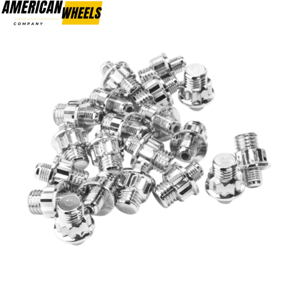 80pcs 22mm KMC XD Addict Wheel Rivets Nuts Lip Replacement For 10mm Hole Rim #Bdw027 - 23112216CH - Image 2