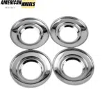 4pcs BBS 154mm 6 1/16in Wheel Center Fitment #09.23.502 Black Chrome - 20214670BC