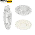 168mm 6 5/8in Wheel Center Caps for BBS Hub Caps RS AVID.1 #09.24.004 #09.24.028 - 20214608SVP - Image 2