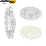 168mm 6 5/8in Wheel Center Caps for BBS Hub Caps RS AVID.1 #09.24.004 #09.24.028 - 20214608SVP - Image 2