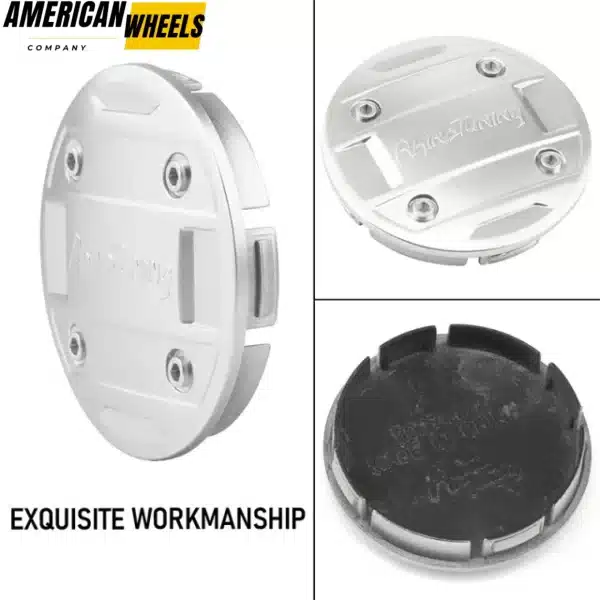 56mm 2.2in Volkswagen Golf R32 GTI Jetta Wheel Center Caps 1J0 601 171 4pcs - 20274172 - Image 5