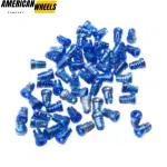 100pcs 10mm 0.39in Wheel Rivets Nuts Lip Replacement For 7.9mm 0.31in Nut Hole - 23112155