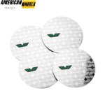 4pcs 56mm 2 3/16in Skoda Wheel Center Sticker Aluminum - 20214416 - Image 4