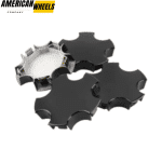 117mm (4.61in) Wheel Center Caps for 2000-2004 Chevrolet Corvette Z06 #LB0057 - 20274063HB - Image 2