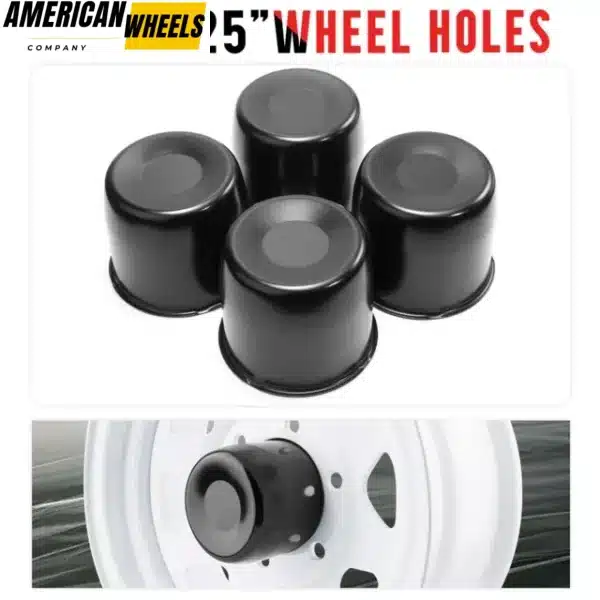 4.25 Push Through Center Caps for 4.25" Trucks Trailers Rims Bore 3.66" Height - 20274169 - Image 4