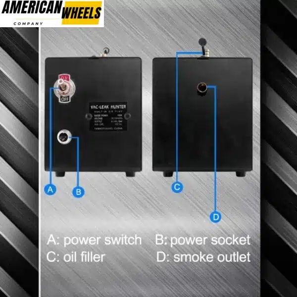 Automotive Smoke Machine With Accessories Kit Series 1.0 - （23133081+22307009RD）x1 - Image 5
