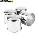 108mm(4.25in) Push Through Center Cap for 4.25" Truck or Trailer Car Wheels Rim 4.33" Tall Hub Covers - 20274219CH - Image 4