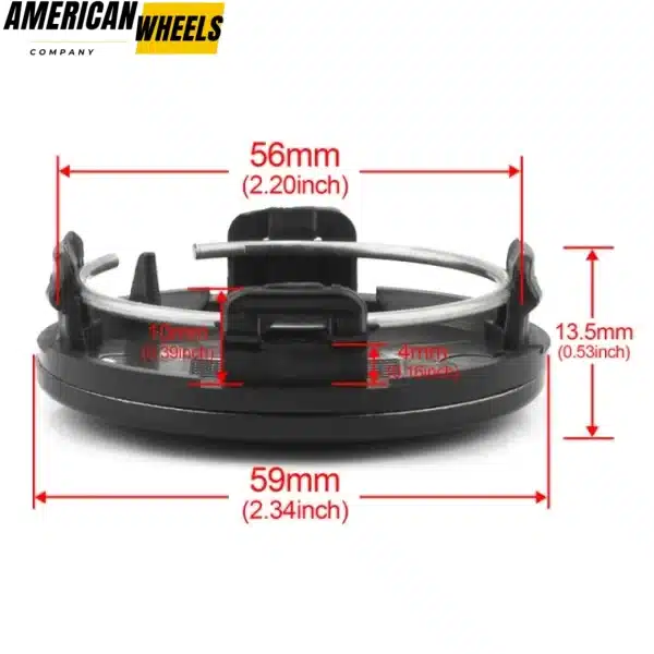 Hyundai Accent Azera Elantra Benz E350 Wheel Center Caps #52960-38300 59mm 2.32in - 20280014HB - Image 5