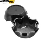 4pcs 133mm 5 7/32in Wheel Center Caps Matte Black C-1008-4 Hub Caps - 20274128MB - Image 4