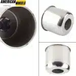 124mm / 4.88 RV Wheel Center Cap for 4.88" Bore 4.47" Height - 20274303 - Image 7