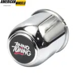 81mm 3.19in Push Through Center Cap Chrome Carbon Steel (Iron) Available  - (20274071+20220970)x1 - Image 3