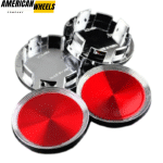 4pcs Volkswagen 66mm 2 19/32in Wheel Center Caps #3B7601171 Red - 20214945CHR[4618RD+4664CH]X4 - Image 2