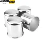 83mm(3.27in) Push Through Center Cap for 3.27" Trailer/Truck Rims Center Bore 3.5" Tall Hub Covers - 20274218CH - Image 5
