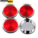 4pcs Volkswagen 66mm 2 19/32in Wheel Center Caps #3B7601171 Red - 20214945CHR[4618RD+4664CH]X4 - Image 3