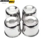 108mm(4.25in) Truck Push Through Center Cap Stainless Steel Fit For 4.25" Center Bore 3.66" Tall Hub Cap - 20274112