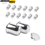 3.19in Push Through Center Caps and 1/2-20 Trailer Wheel Lug Nuts Sets - 20274403=[74071+12228CHx6] - Image 4