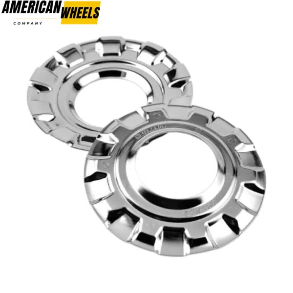 4pcs BBS 163mm 6 13/32in Hub Cover Ring #09.24.187 Black Chrome - 20214672 - Image 3