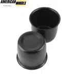 3.31in Stainless Push Through Trailer Center Caps for 3.31" Bore 2.83" Tall - 20274305MB - Image 2