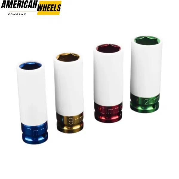 1/2" Drive Wheel Protector Impact Lug Nut Socket Set - 21739022 - Image 5