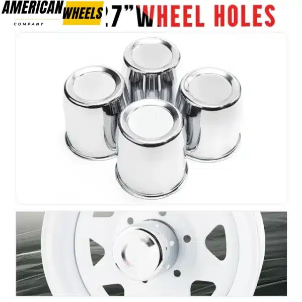 83mm(3.27in) Push Through Center Cap for 3.27" Bore 3.46" Tall Truck Wheel Covers - 20274168 - Image 4