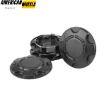 114mm 4 8/16in HubCaps for Polaris RZR Wheel Center Caps Turbo EPS - 20274155BK - Image 4