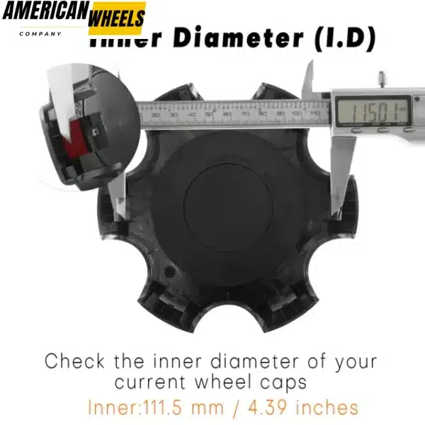 32mm/ 5 3/16in Wheel Center Cap for Toyota TRD PTR20-35111 Rim Cap - 20294002 - Image 7