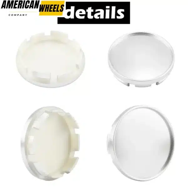 4pcs for 61mm(2 3/8in) Audi Subaru Toyota Center Caps FR-S #PTR56-18130-AA - 20284001SV - Image 2