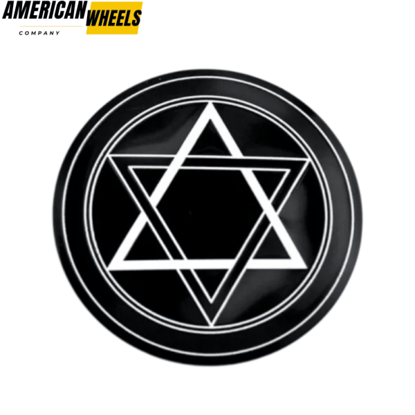 4pcs Dodge 56mm 2 3/16in Center Cap Sticker Aluminum - 20214006 - Image 4