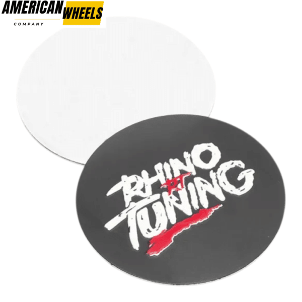 4pcs RHINO TUNING 45mm 1 25/32in Center Cap Stickers Aluminum - Image 5
