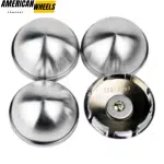 4pcs 61mm 2 3/8in Arc Rim Hub Caps For Subaru Audi Toyota Citroen #28821SA090 - Image 2