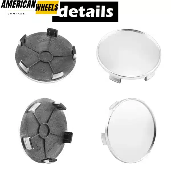 69mm(2 23/32in) Wheel Center Caps for BMW 1 2 3 5 6 7 X Z Series BMW Hub Caps - 20284005SV - Image 2