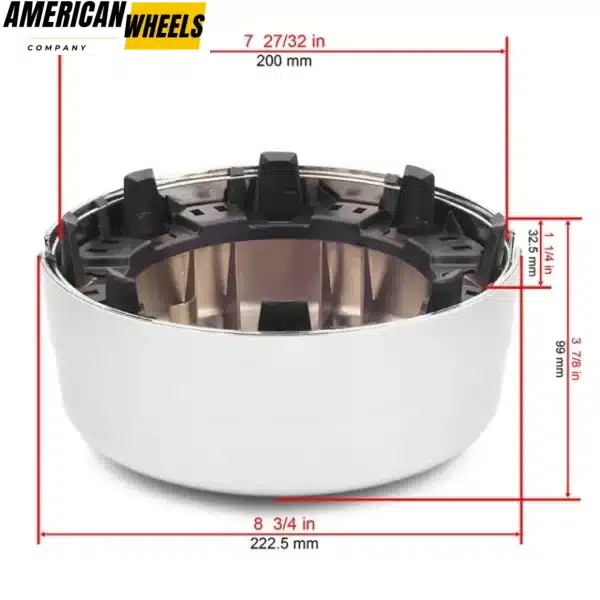 Dodge Ram 223mm 8 3/4in Wheel Center Caps #52106876AB - 20274142 - Image 4