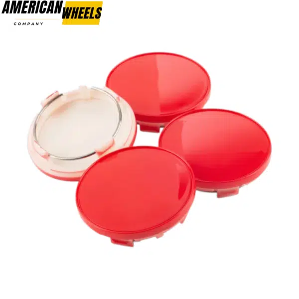 4Pcs for 71mm 2 3/4in BBS RS Center Caps CF CH-R RM RK020 #09.24.467 - 20284010RD - Image 2