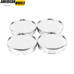 4pcs 59mm 2.3in Universal Wheel Center Caps for Aftermarket or Wheels Modified - 20274176 - Image 2