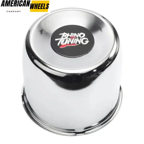 108mm 4.25in Push Through Center Cap Chrome Carbon Steel (Iron) Available - Image 2