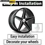 4pcs for 61mm(2 3/8in) Audi Subaru Toyota Center Caps FR-S #PTR56-18130-AA - 20284001SV - Image 4